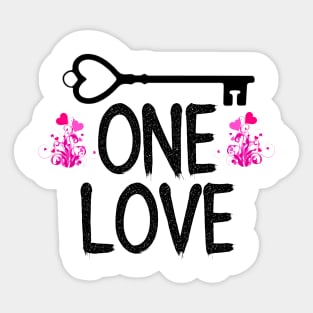 Love1 Cool Design Sticker